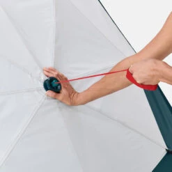 Quechua Tente De Camping - 2 Seconds EASY - 3 Places - Fresh & Black -Kit Camp Aventure Magasin tente de camping 2 seconds easy 3 places fresh and black 7