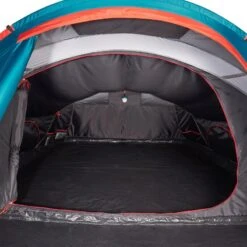 Quechua Tente De Camping - 2 SECONDS XL - 3 Places - Fresh & Black -Kit Camp Aventure Magasin tente de camping 2 seconds xl 3 places fresh and black 9