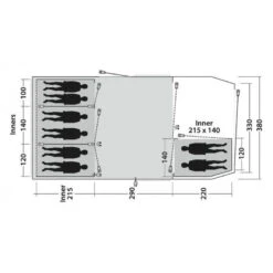 Tente De Camping Outwell Winwood 8 -Kit Camp Aventure Magasin tente de camping outwell winwood 8 2