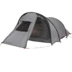 Tente De Trekking Quickhiker Ultralight 3 Personnes Gris Clair -Kit Camp Aventure Magasin tente de trekking quickhiker ultralight 3 personnes gris clair 9