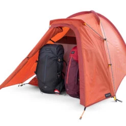 Tente Dôme De Trekking - 2 Places - MT100 -Kit Camp Aventure Magasin tente dome de trekking 2 places mt100 4
