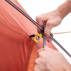 Tente Dôme De Trekking - 2 Places - MT100 -Kit Camp Aventure Magasin tente dome de trekking 2 places mt100 8
