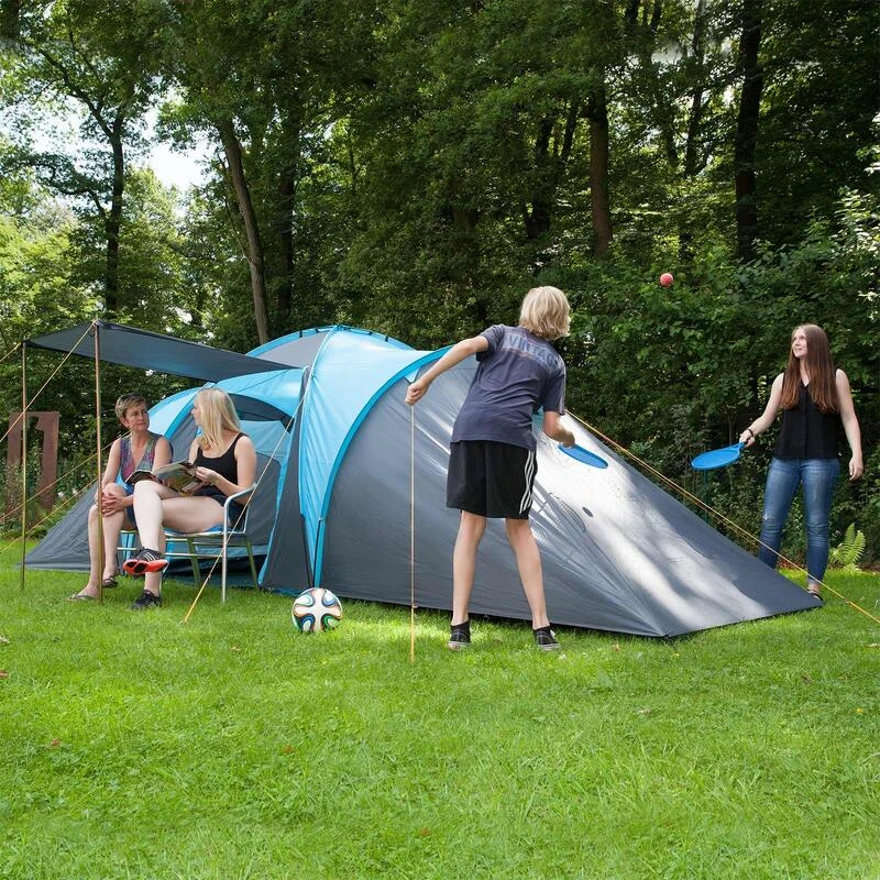 Tente Dôme Familiale Hammerfest 6 - Camping - 6 Personnes - 2 Cabines 6 Tente Dôme Familiale Hammerfest 6 - Camping - 6 Personnes - 2 Cabines – Image 6
