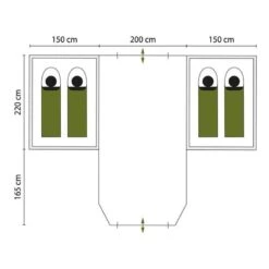 Tente Dôme Hammerfest 4 Plus - Camping - 2 Cabines - 4 Personnes - 2 Entrées 13 Tente Dôme Hammerfest 4 Plus - Camping - 2 Cabines - 4 Personnes - 2 Entrées -Kit Camp Aventure Magasin tente dome hammerfest 4 plus camping 2 cabines 4 personnes 2 entrees 6
