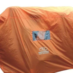 HIGHLANDER Tente D'urgence Abri De Survie 4-5 Personnes - Orange -Kit Camp Aventure Magasin tente durgence abri de survie 4 5 personnes orange 3