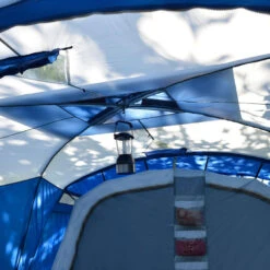 Tente Familiale Dôme Nimbus 12 - Camping - 12 Personnes - 3 Cabines -Kit Camp Aventure Magasin tente familiale dome nimbus 12 camping 12 personnes 3 cabines 4