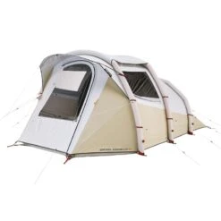 Quechua Tente Gonflable De Camping - Air Seconds 4.1 F&B - 4 Personnes - 1 Chambre -Kit Camp Aventure Magasin tente gonflable de camping air seconds 41 f and b 4 personnes 1 chambre 2