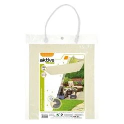 Voile D'ombrage Rectangulaire Aktive Garden Couleur Crème 7 Voile D'ombrage Rectangulaire Aktive Garden Couleur Crème -Kit Camp Aventure Magasin voile dombrage rectangulaire aktive garden couleur creme 3